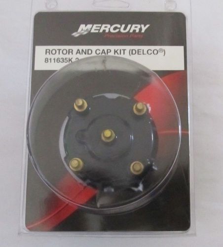 Oem mercury mercruiser rotor and cap kit (delco) 811635k 2 3.0l/lx est ignition