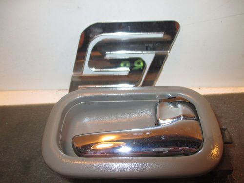 2002 nissan sentra passenger rear inside door handle (gray)