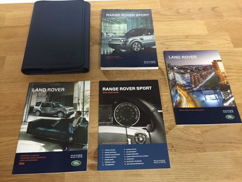 2011 land rover range rover sport owner&#039;s user manual set supercharged 1353