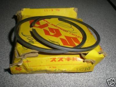 Nos suzuki 1968 t305 1969 tc305 ring set 12140-18710