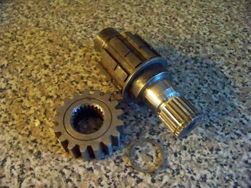 Omc tilt gear and shaft - 1964 thru 1986 - reduced