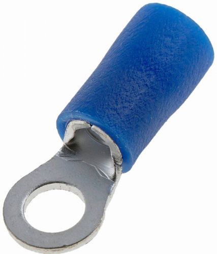 16-14 gauge ring terminal, no. 6, blue - dorman# 86415