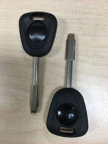 (2 pieces) s32fj-p 90 - 97 jaguar xj6 xj12 xjr xk8 key blanks