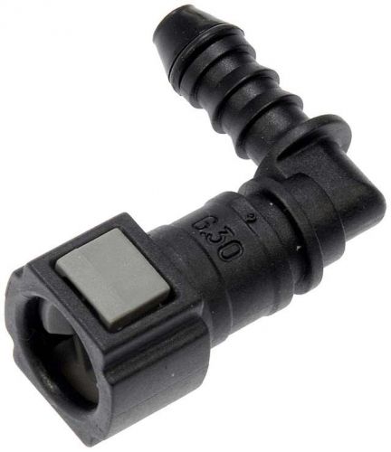 Quick connector 1/4 in. steel to 6mm nylon 180 (dorman# 800-179)