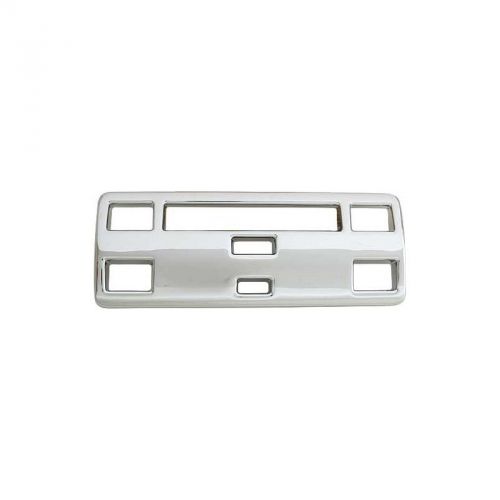 Dash panel - chrome - die cast - street rod style - ford passenger &amp; ford deluxe