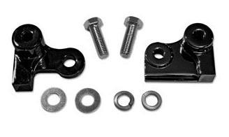 Burly lowering kit rear black for harley-davidson fxd fxdwg 2006-2013