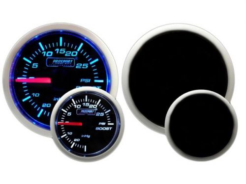 Prosport 216bfwbbosm.psi boost gauge (mechanical) -blue/white 52mm