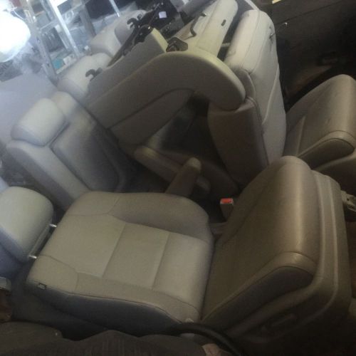 Full set of leather seats with airbags honda odyssey touring 2013