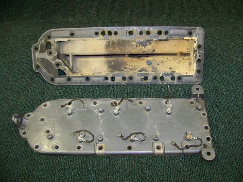 Mercury mariner v6 exhaust manifold and divider 95066 &amp; 99169