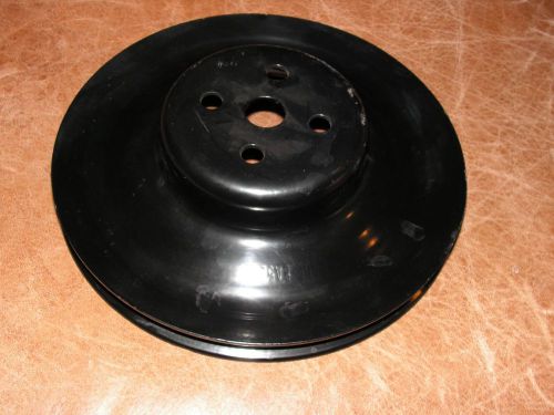 Ford mustang single water pump pulley c90e-8a528-f