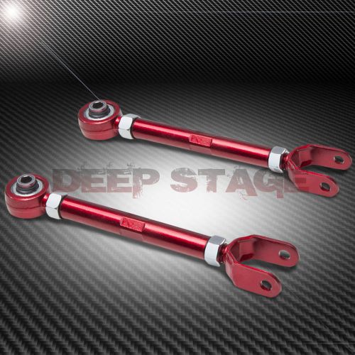 For 350z z33/g35 v35/altima rear upper suspension control toe tie arm kit red