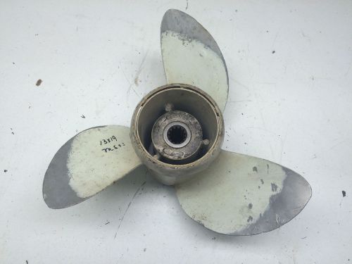 C evinrude johnson outboard 12 3/4 x 21 pitch 13 spline rh propeller 382765