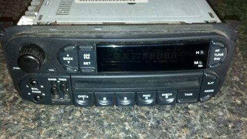 2003 dodge 1500 factory radio