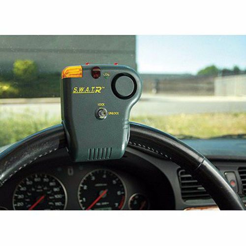 Best price &amp; deal !! swat auto alarm steering wheel anti-theft alarm with remote