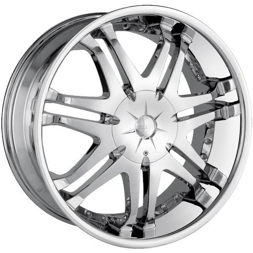 22x9.5 chrome dip phantom wheels 5x5.5 6x5.5 +18 chrysler aspen