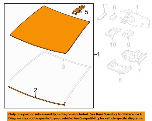 Buick gm oem 14-16 lacrosse-windshield glass 26264638