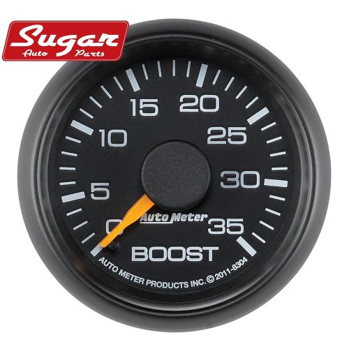 Auto meter 8304 chevy factory match; mechanical; boost gauge