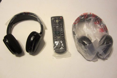 2 ford lincoln wireless dvd infrared headphone headset new 2002 - 2010