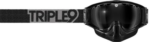 Triple 9 optics switch snow goggles black/gray - 37-2356