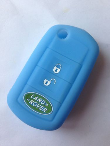 Sky blue new protective keyless remote key fob skin cover jacket protector gift