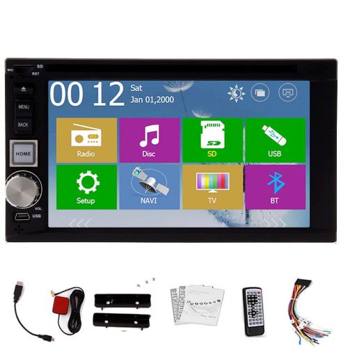 Win8 gps navigation 2din car stereo dvd player in dash bluetooth auto radio ipod