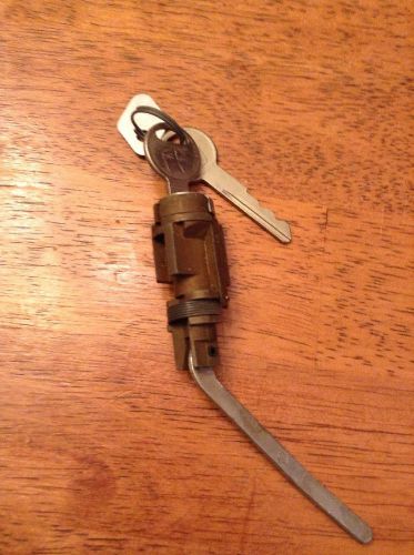 Nos mopar #2161865 1960-61 trunk lock and keys with code tag chrysler imperialw