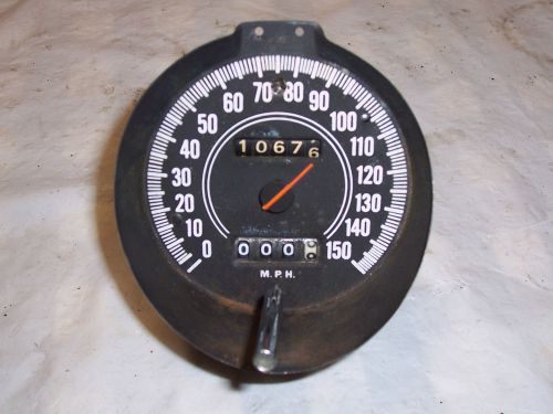 Challenger cuda rally dash speedometer