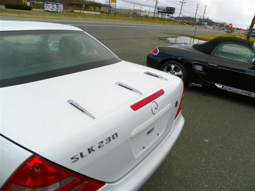 Mercedes slk230, slk320 slk300 slk350 rear spoiler amg racing fins body kit