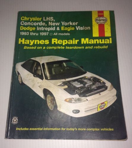 #25025 haynes repair manual: chrysler, dodge, &amp; eagle