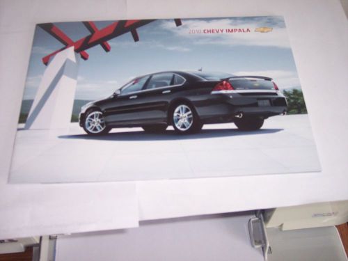 2010 chev impala  dealer sales brochure