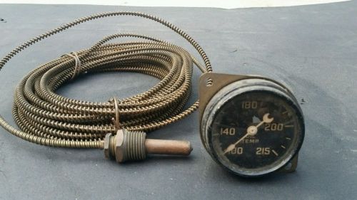 Vintage aircraft oil temp guage