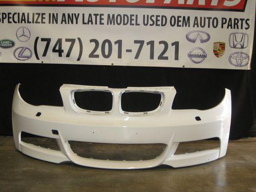 Bmw 1 series 135 128 m sport e82m 2007 2008 2009 2010 2011 front bumper oem