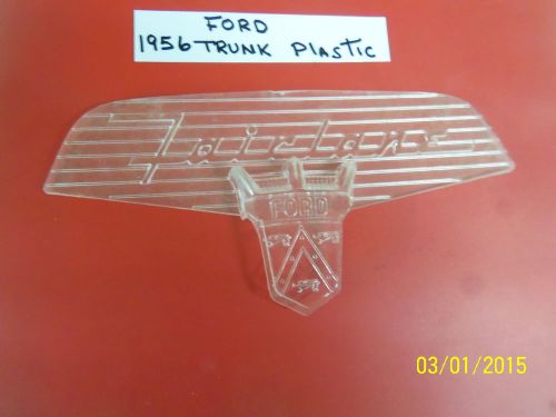 1956 ford trunk plastic (clear)