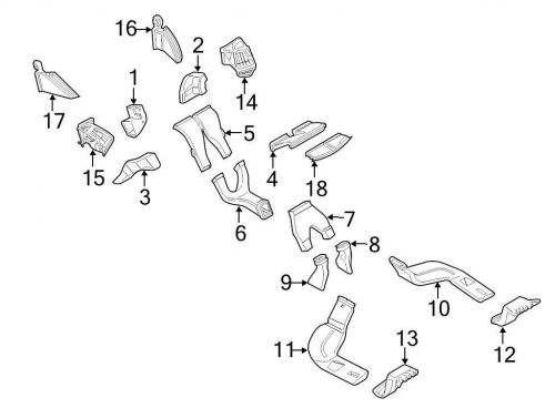 Ford oem dashboard air vent cj5z19893ag image 17