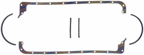 Engine oil pan gasket set fel-pro os 5449 c