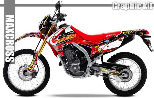 Honda crf250l crf250m maxcross msp 3 style full graphic kit