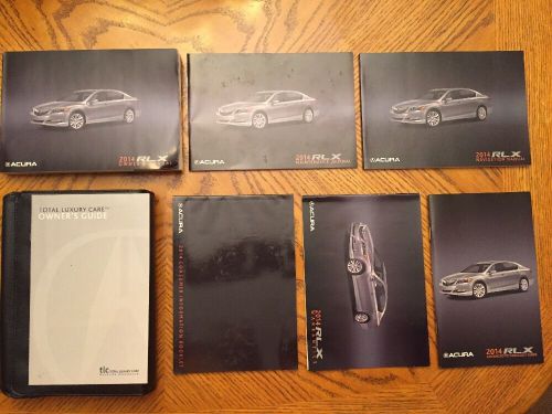 2014 acura rlx owner&#039;s manual stock #006