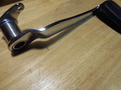 Harley davidson road king electra glide rear foot brake stop pedal lever oem