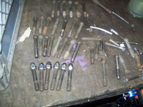 Harley panhead shovelhead ironhead sportster head bolts parts lot extra hardware