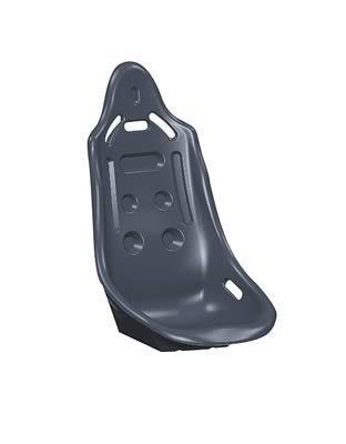 (2) summit racing g2100 seat  20" d x 32.25"h x 20" w black polyethylene