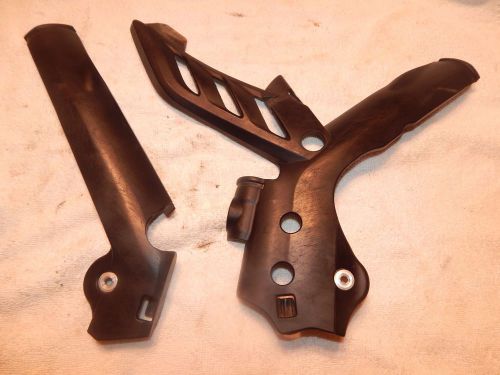 2015 ktm 125sx 125x frame plastic guards 2013 2014 2016 13 14 15 16