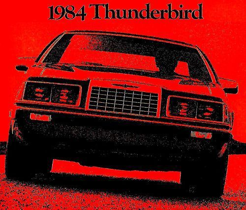 1984 ford thunderbird brochure -fila-thunderbird elan-thunderbird turbo coupe