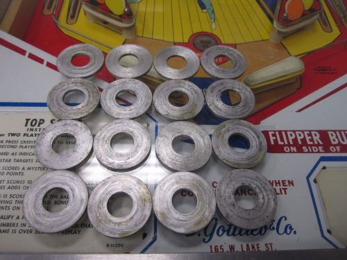 16 aluminum .100&#034; valve spring heat sink shims manley manton nitro pac 426 hemi