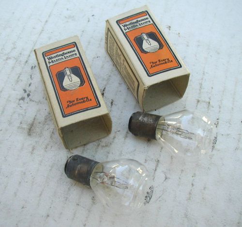 1920&#039;s 30&#039;s lot of 2 mazda 1110 headlight bulbs auburn buick cadillac chrysler