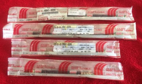 Genuine toyota corolla gts oem brake hoses 90947-02260 and 90947-02259