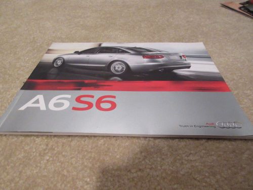 2011 audi a6/s6 sales brochure