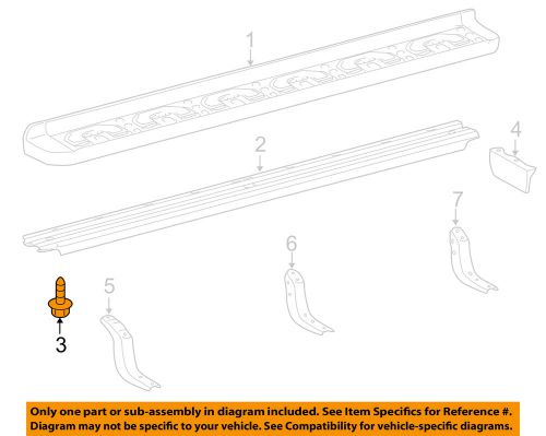 Toyota oem 10-16 4runner-running board screw 5171460010