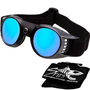 Paragon jr goggles - gray frame - gt blue mirrored gray lenses