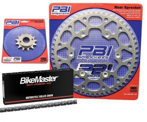 Pbi 13-44 chain/sprocket kit for yamaha wr250r4-stroke