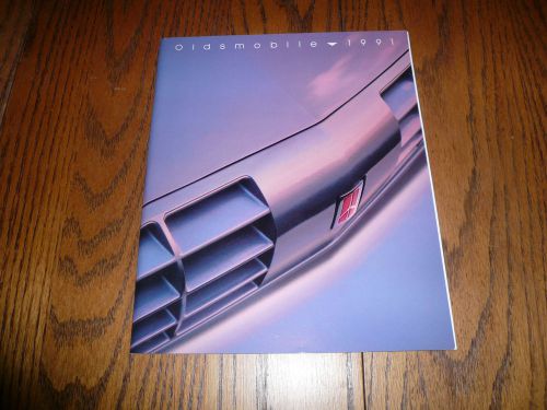 1991 oldsmobile 88 98 cutlass achieva cutlass cruiser bravada sales brochure